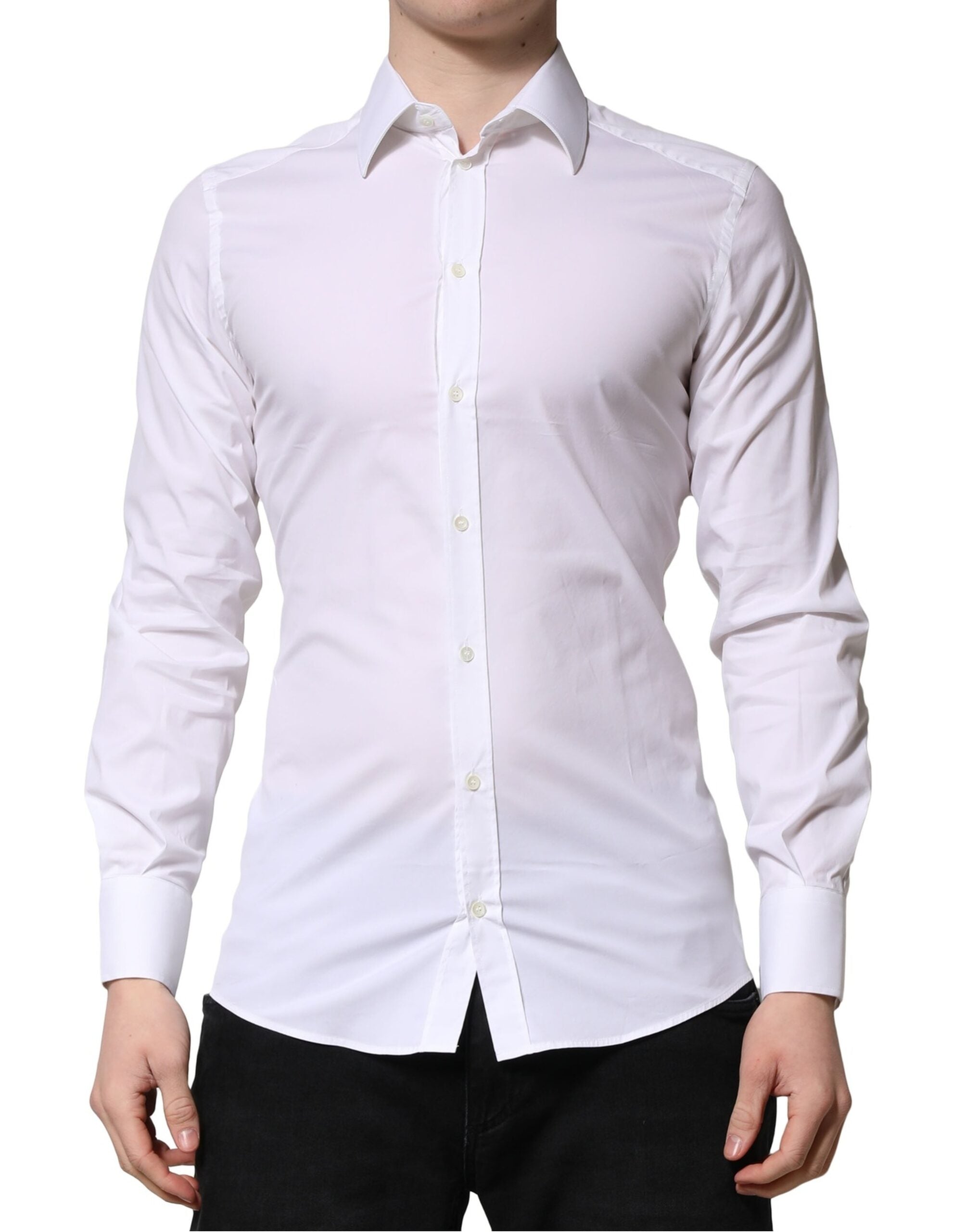 Chemise Dolce & Gabbana GOLD blanche