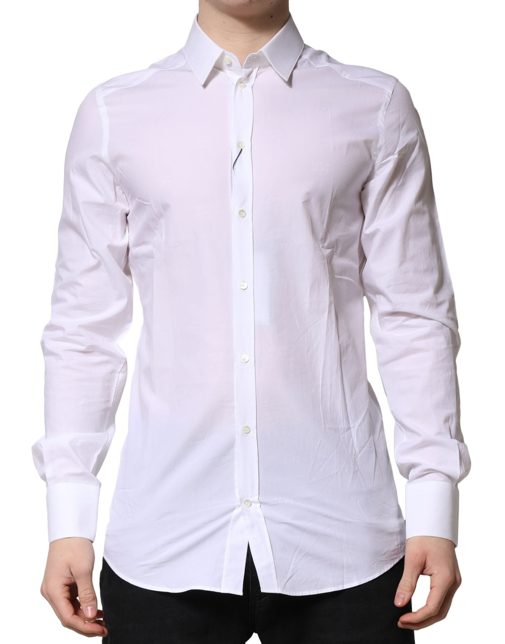 Chemise Dolce & Gabbana GOLD blanche