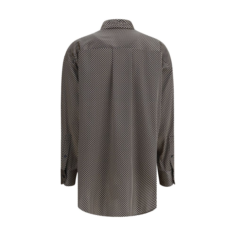 Chemise Tom Ford à pois noire