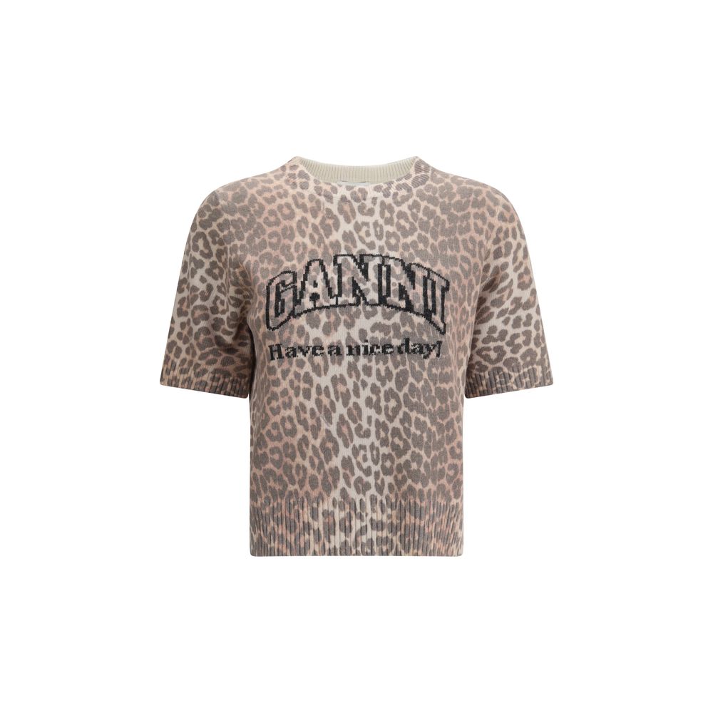 Pull Ganni léopard