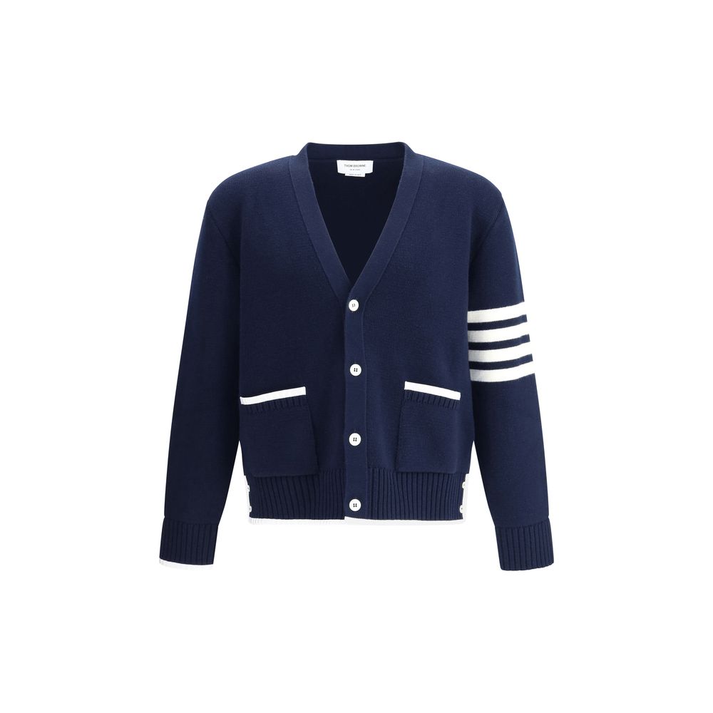Cardigan Thom Browne classique gris