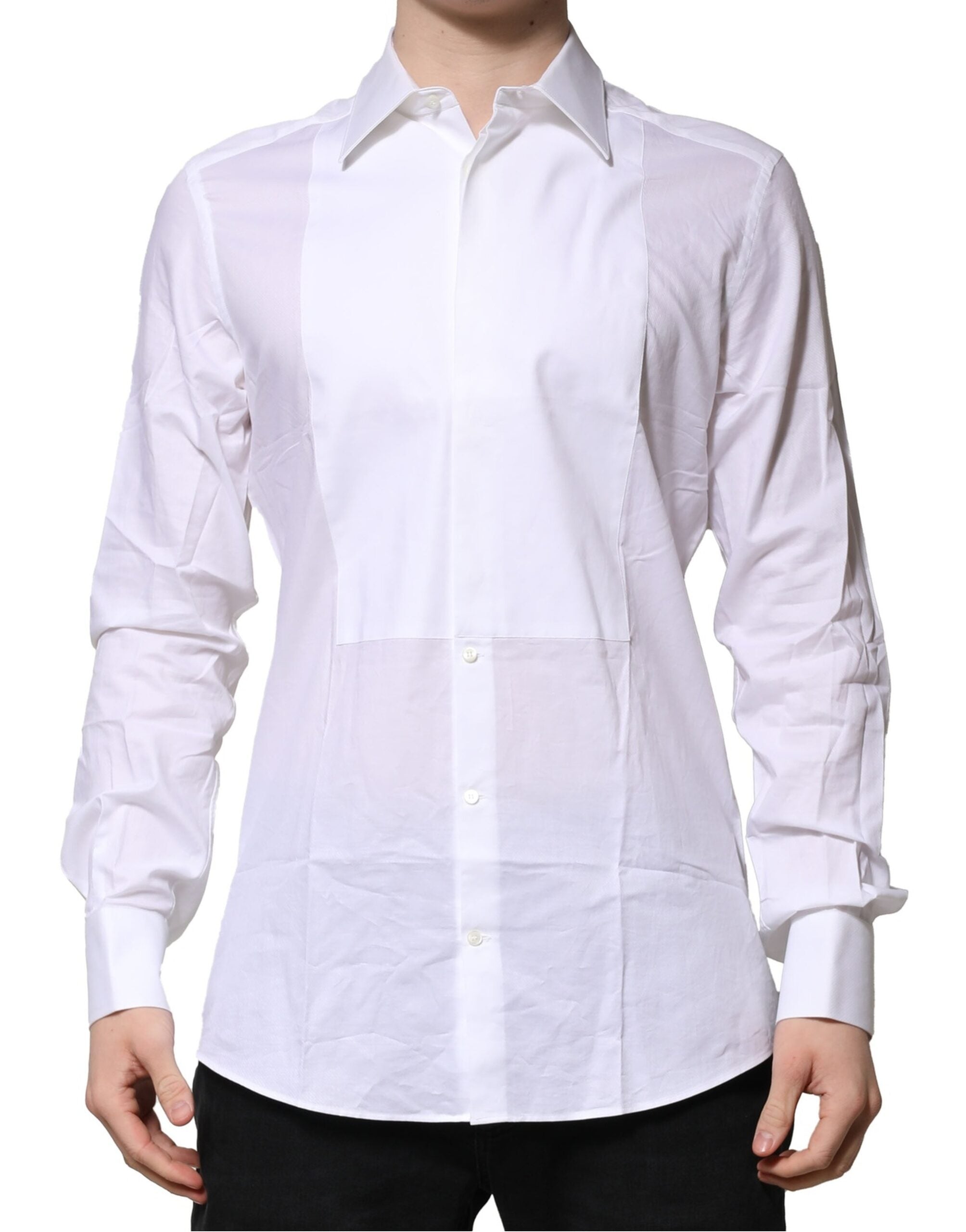 Chemise Dolce & Gabbana GOLD blanche