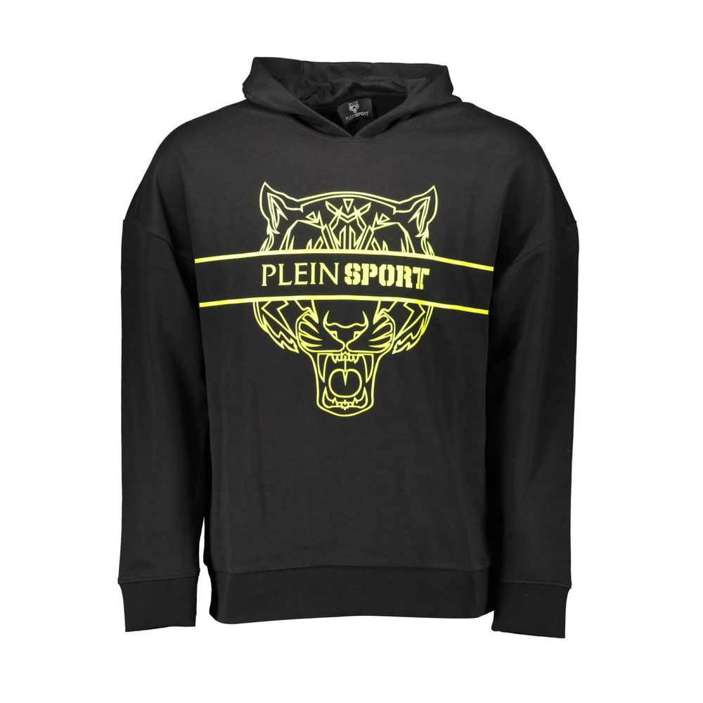 Sweat à capuche Plein Sport noir
