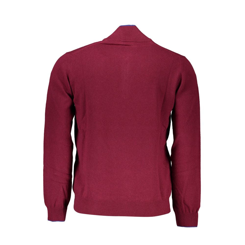 Pull Harmont & Blaine demi-zip rose