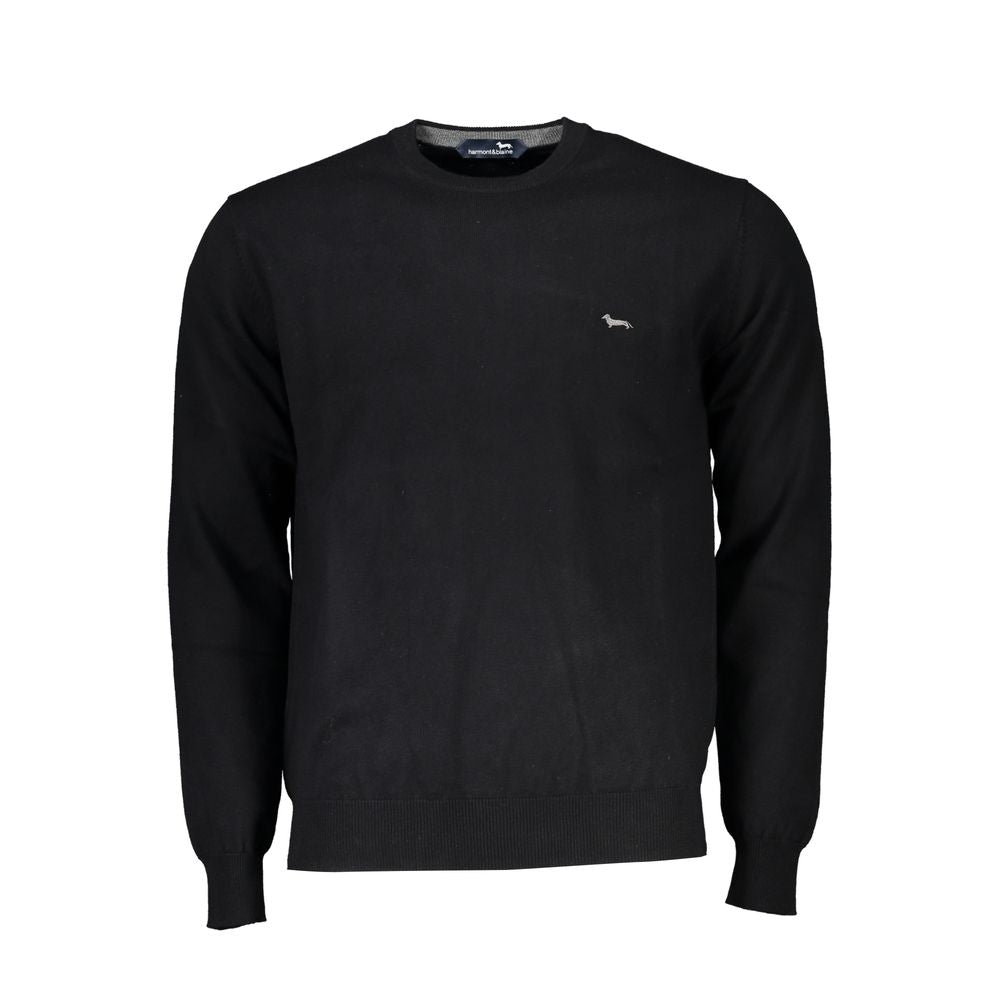 Pull Harmont & Blaine brodé noir