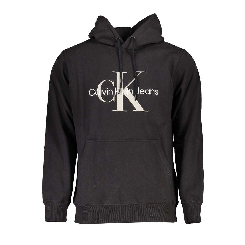 Sweat à capuche Calvin Klein noir