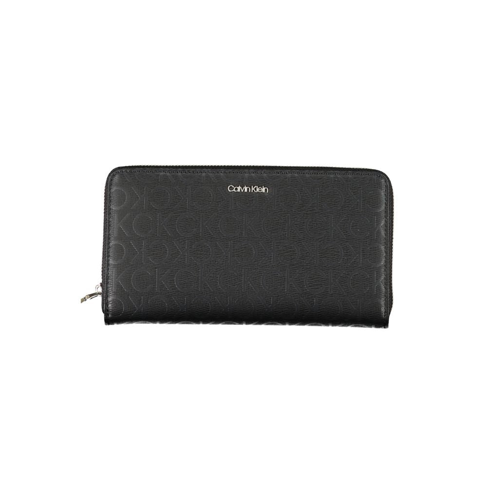 Portefeuille Calvin Klein trois compartiments noir