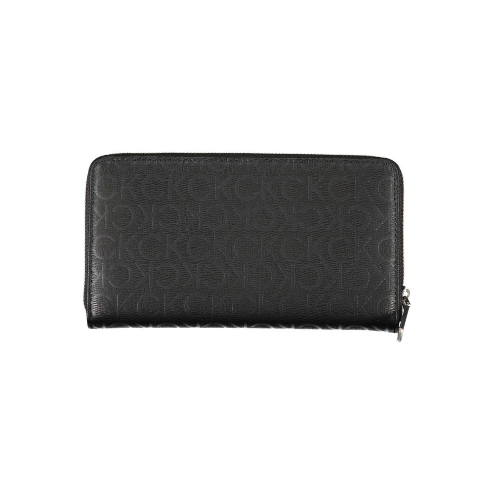 Portefeuille Calvin Klein trois compartiments noir