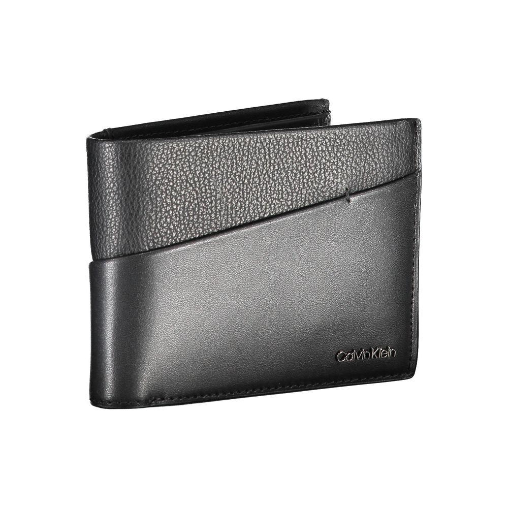 Portefeuille Calvin Klein cuir noir