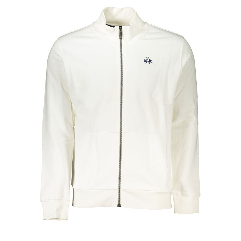 Sweatshirt La Martina blanc