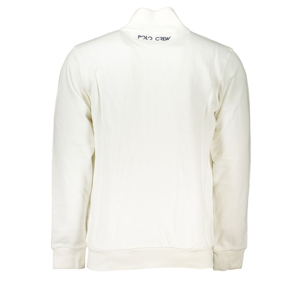 Sweatshirt La Martina blanc