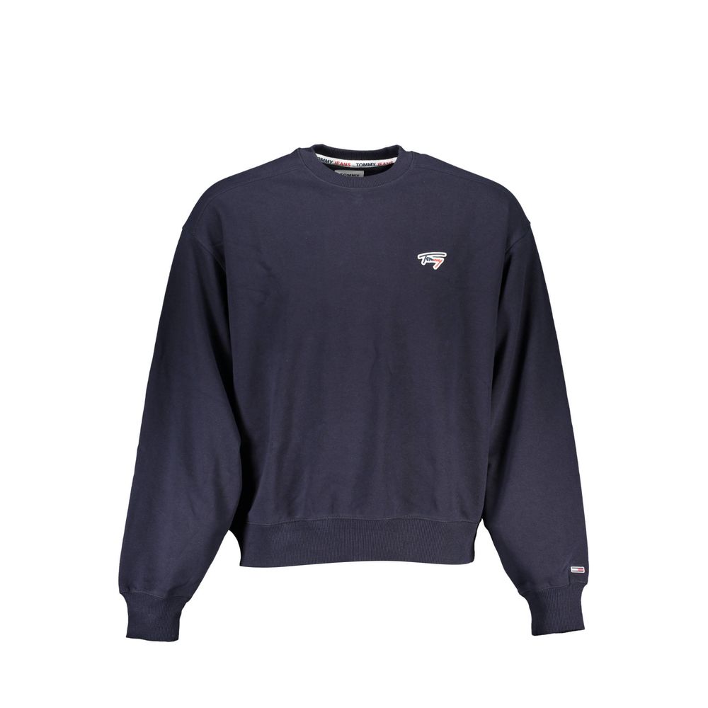 Pull Tommy Hilfiger logo bleu