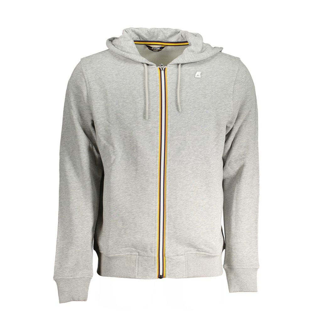 Sweat à capuche gris