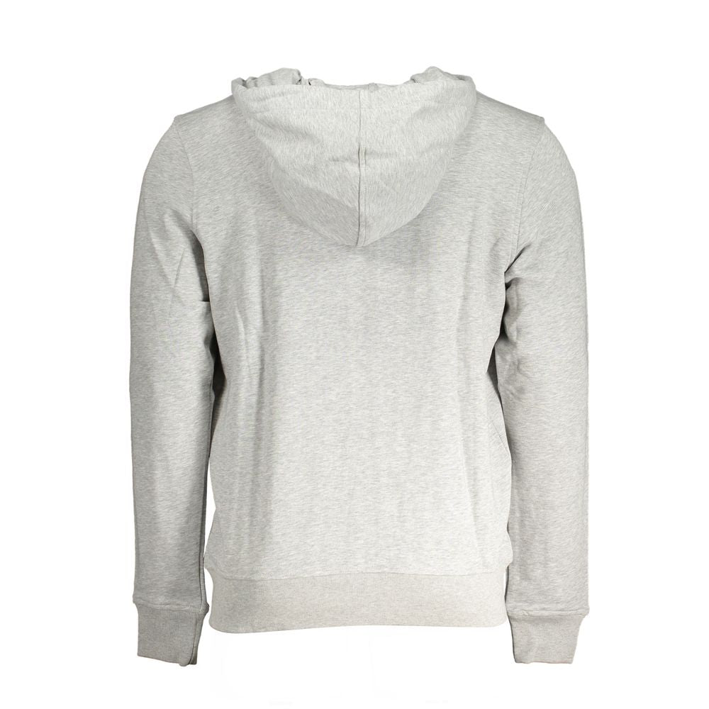 Sweat à capuche gris