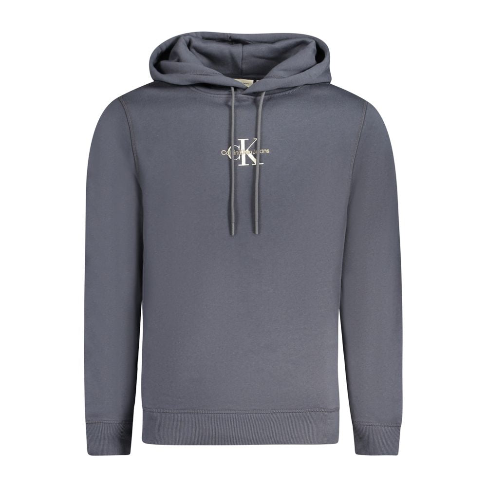 Sweat à capuche Calvin Klein bleu