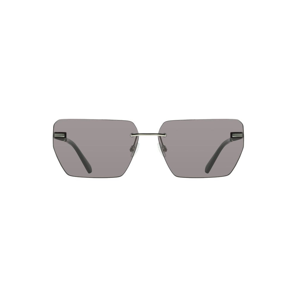 Lunettes de soleil Calvin Klein grises