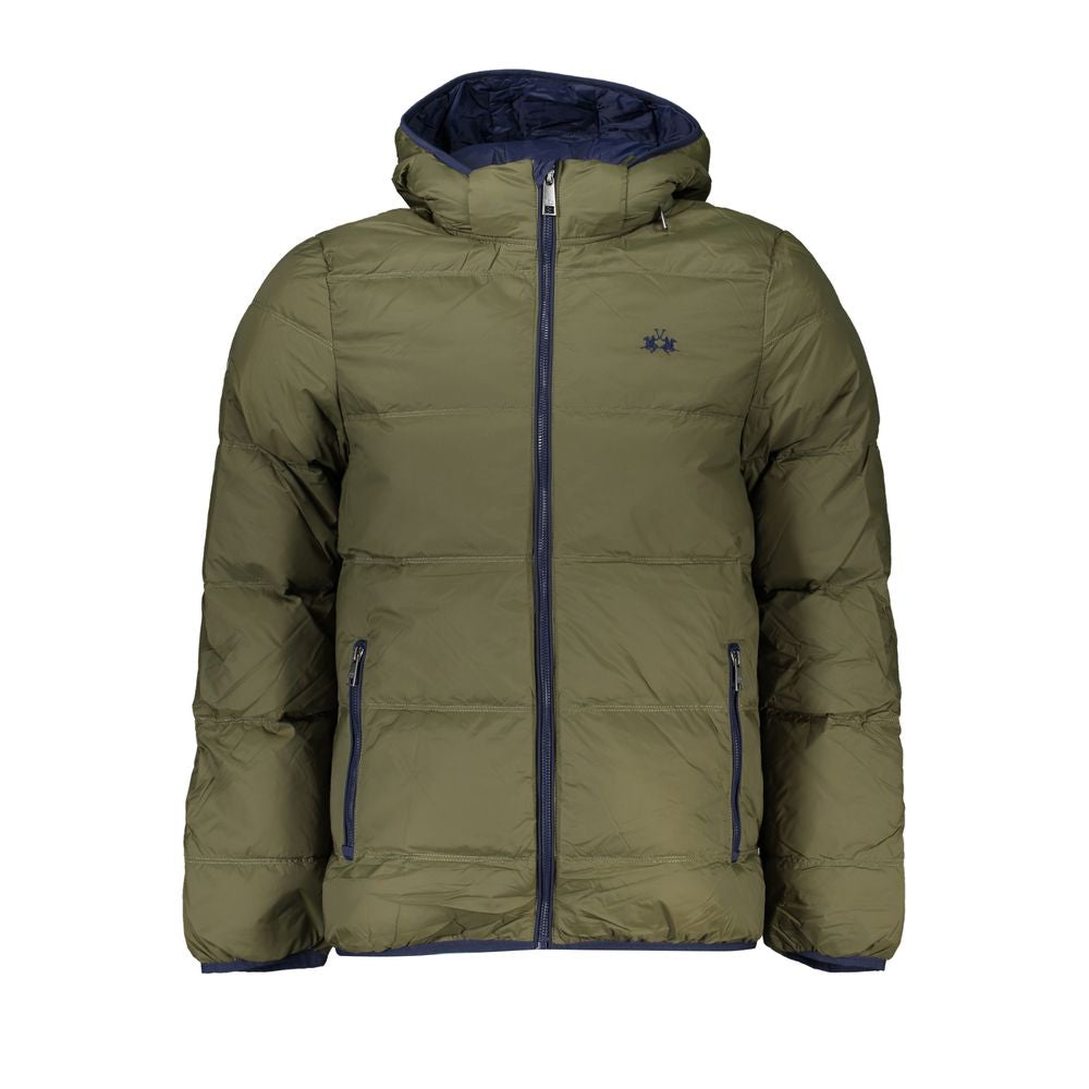 Veste La Martina à capuche verte