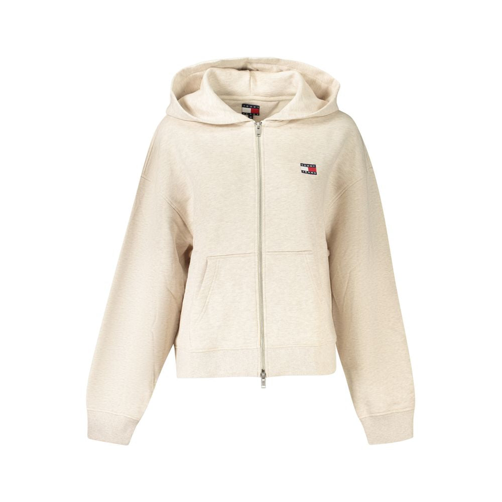 Pull Tommy Hilfiger à capuche beige