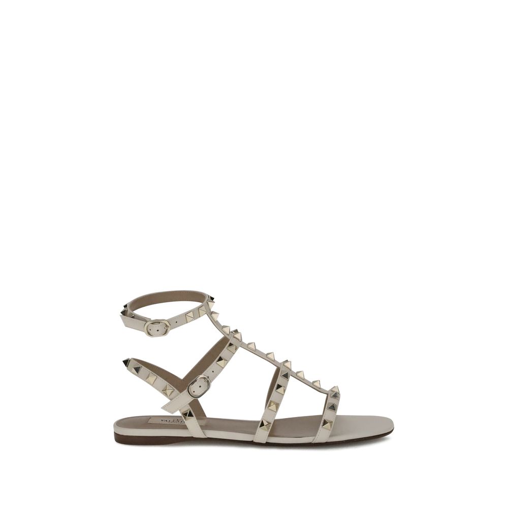 Sandales Valentino Garavani Rockstud noires