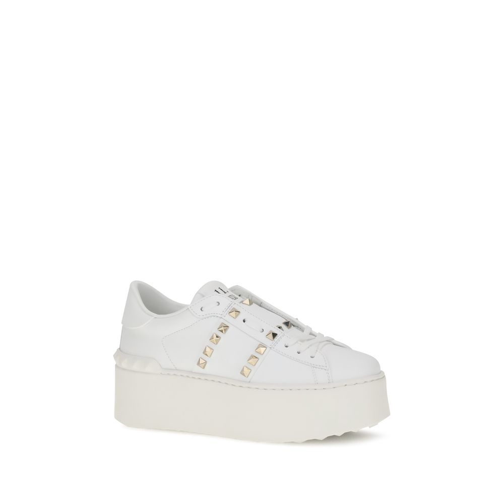 Baskets Valentino Garavani Rockstud blanches