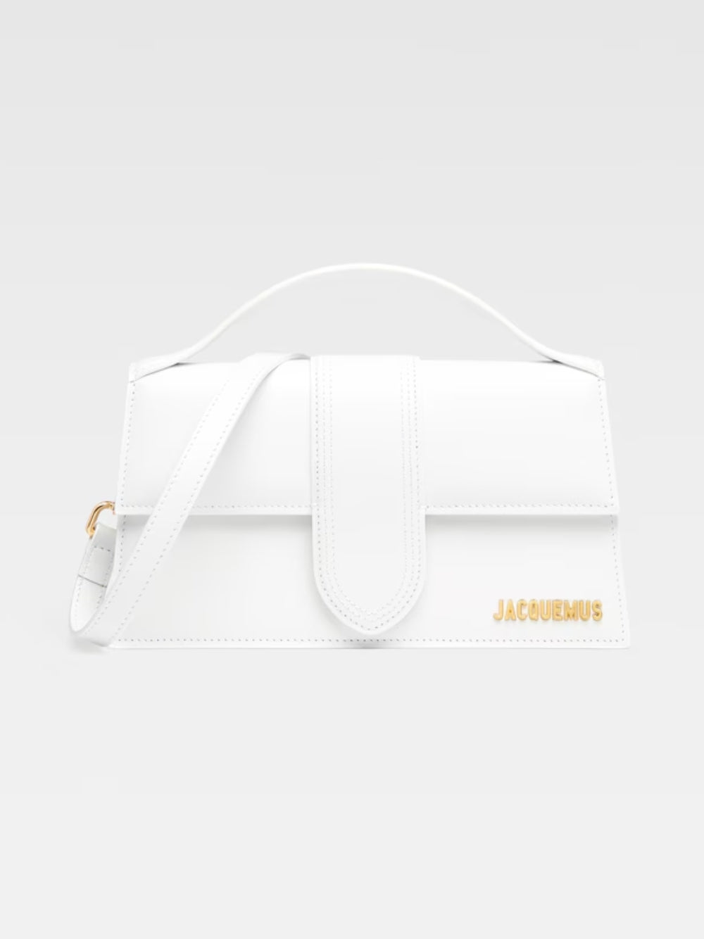 Sac Jacquemus Le Grand Bambino blanc