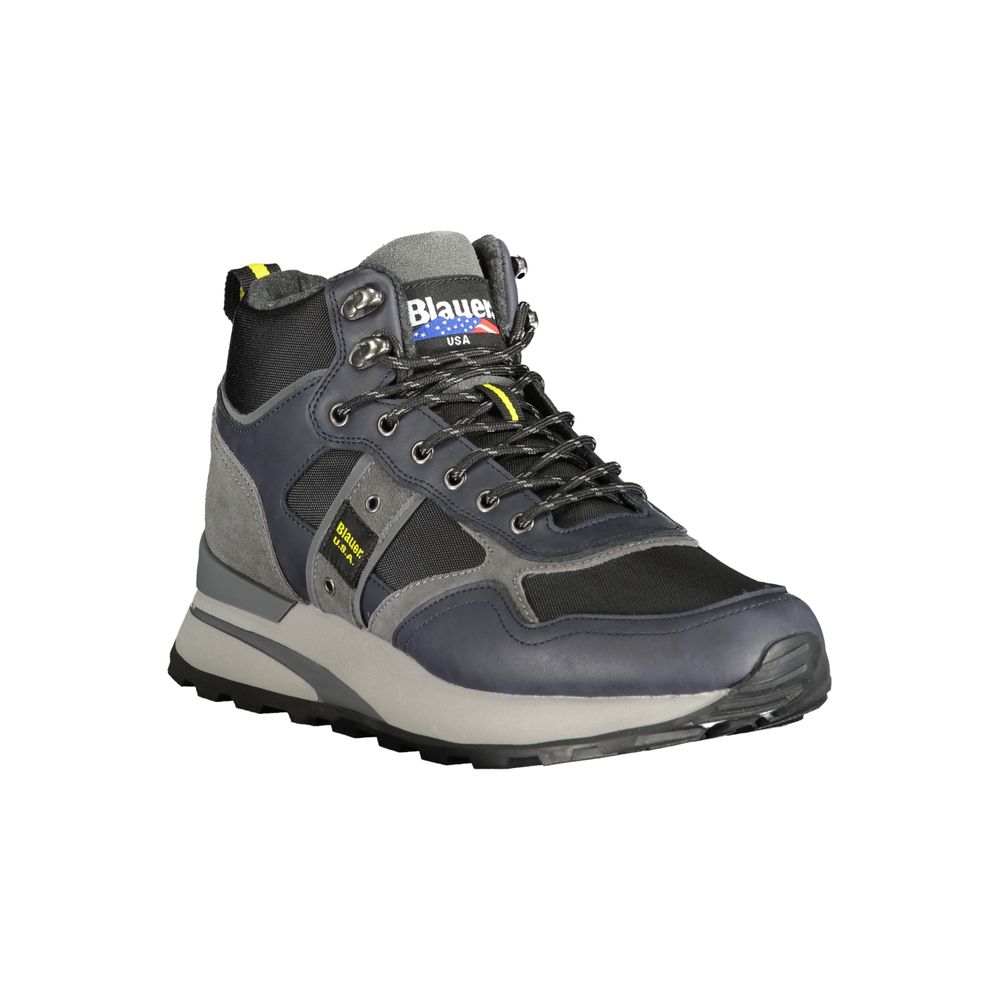 Baskets Blauer hautes bleues