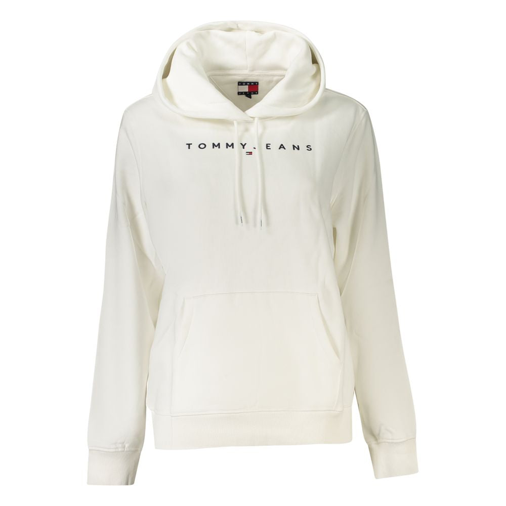 Sweat à capuche Tommy Hilfiger blanc