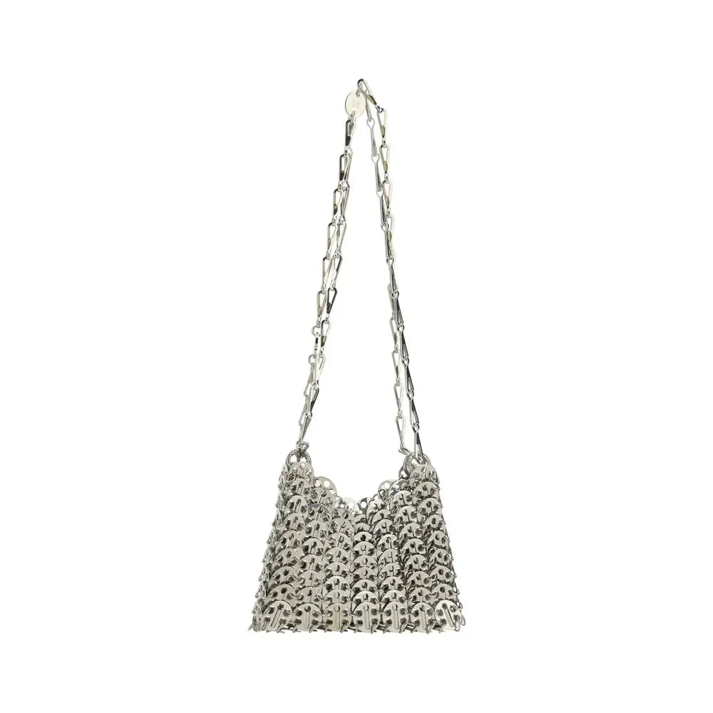 Sac Rabanne Nano 1969 argenté Rabanne