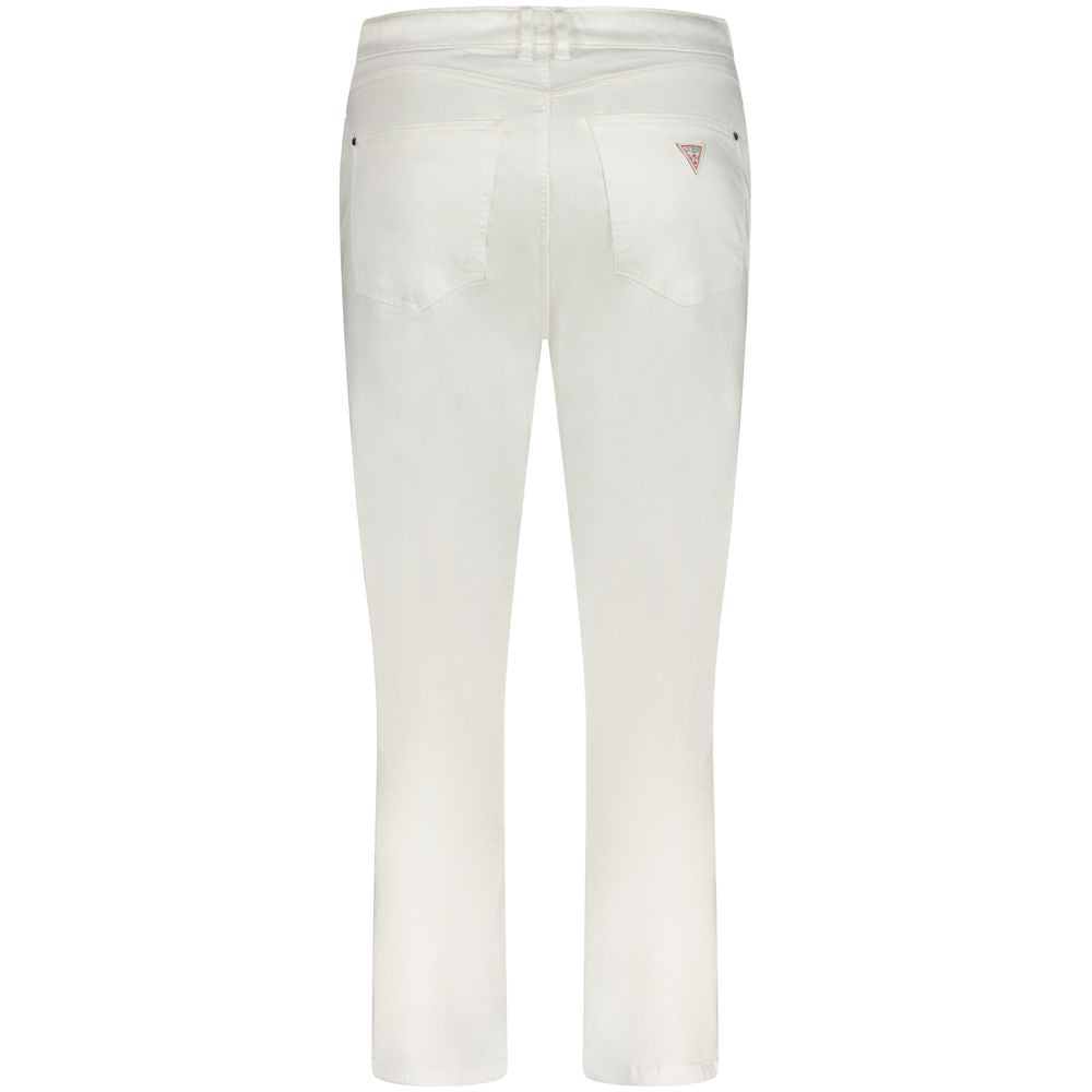 Jeans Guess White lyocell blancs