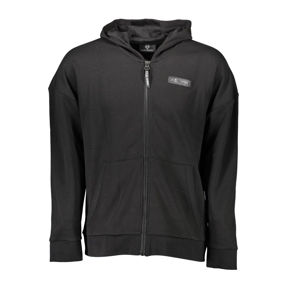 Sweat à capuche Plein Sport noir