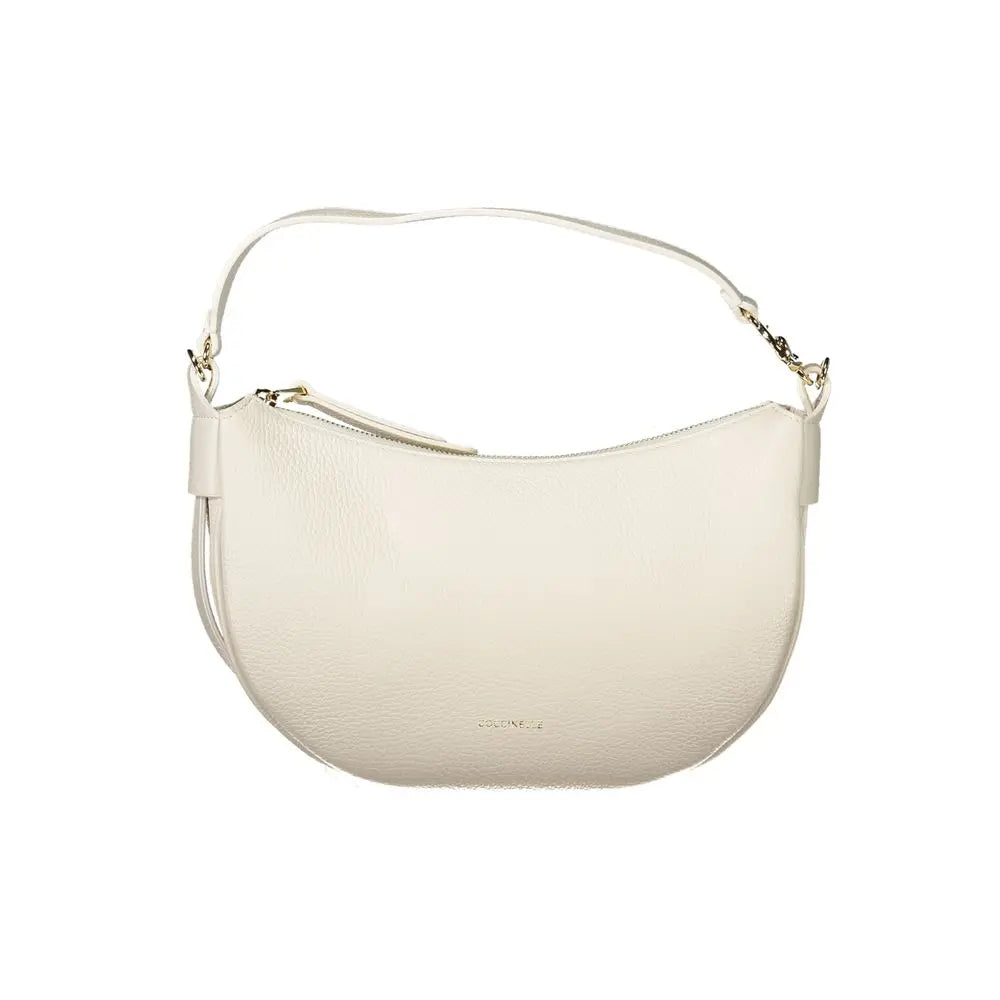 Sac porté épaule Coccinelle C-Easy blanc Coccinelle
