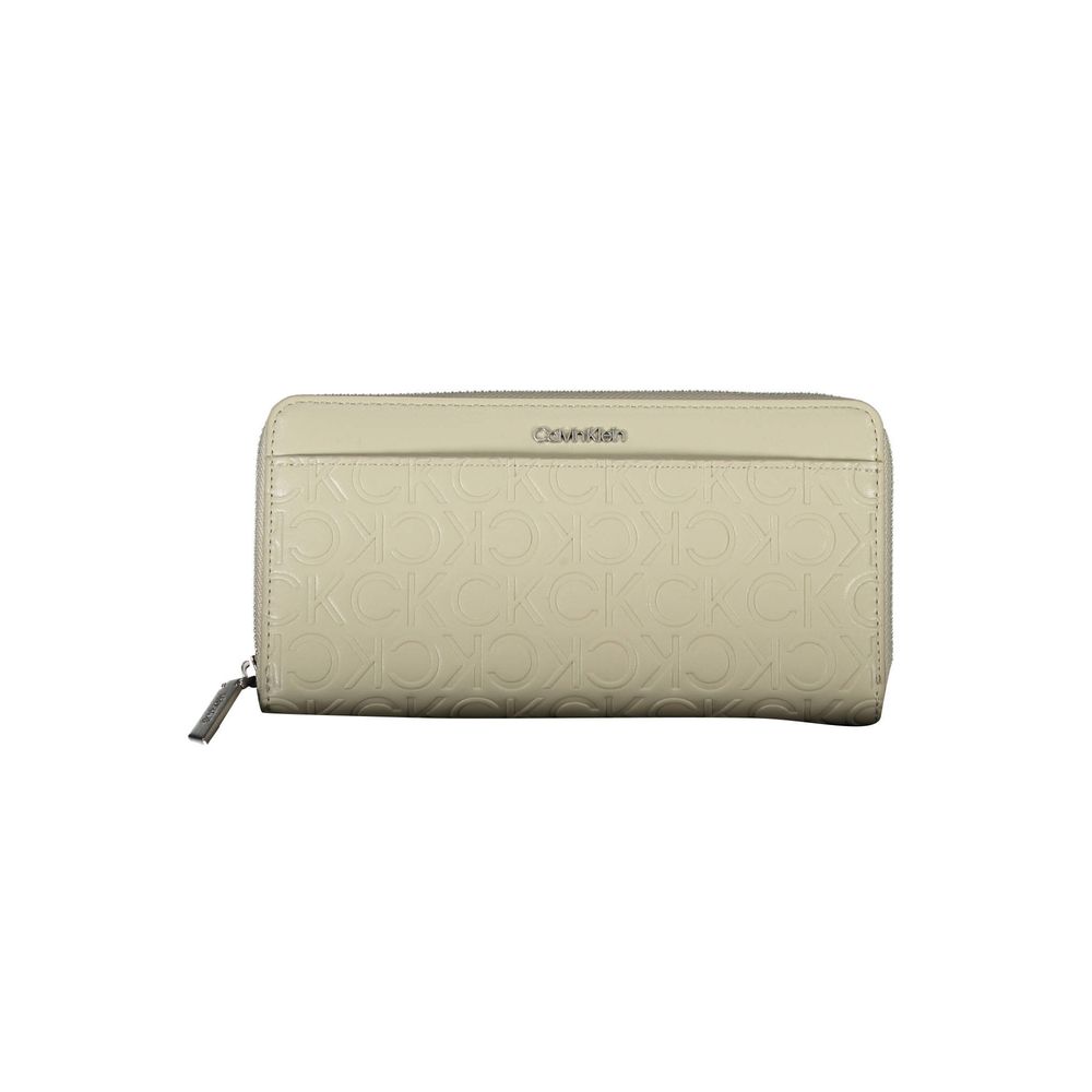 Portefeuille Calvin Klein beige