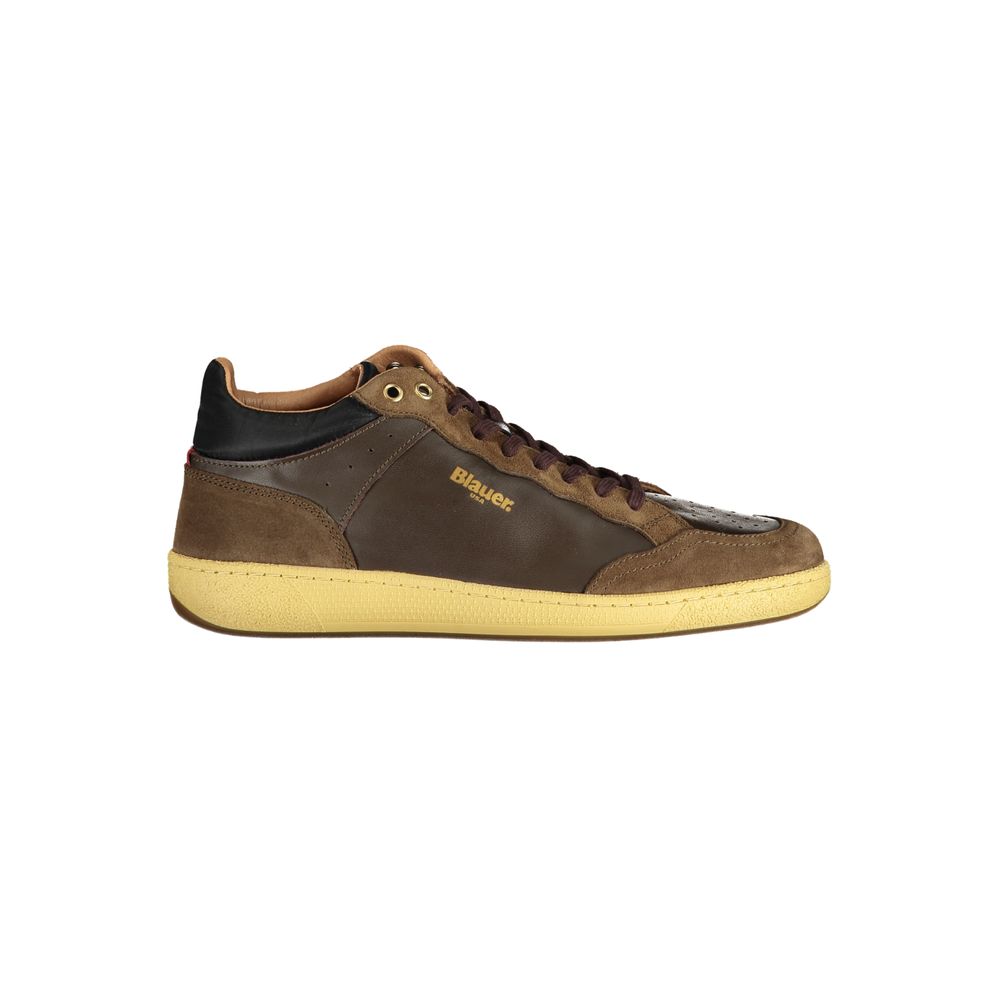 Baskets Blauer marron