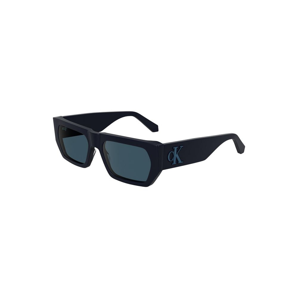 Lunettes de soleil Calvin Klein bleues