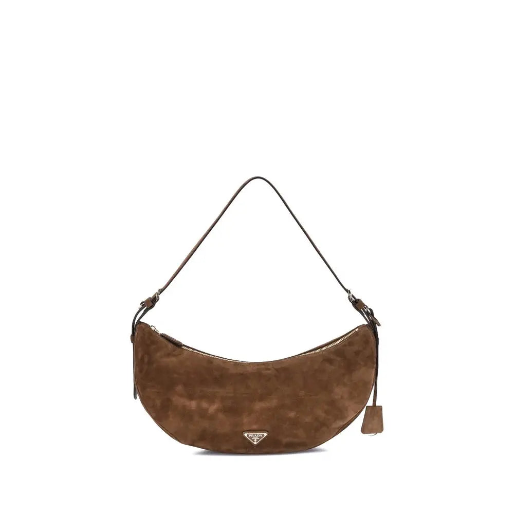 Sac à bandoulière Prada Demi-Lune noir Prada