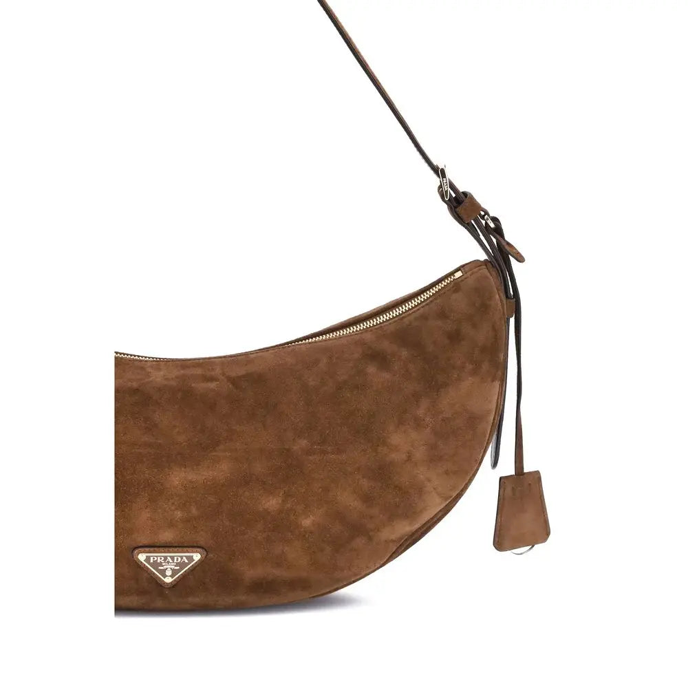 Sac à bandoulière Prada Demi-Lune noir Prada