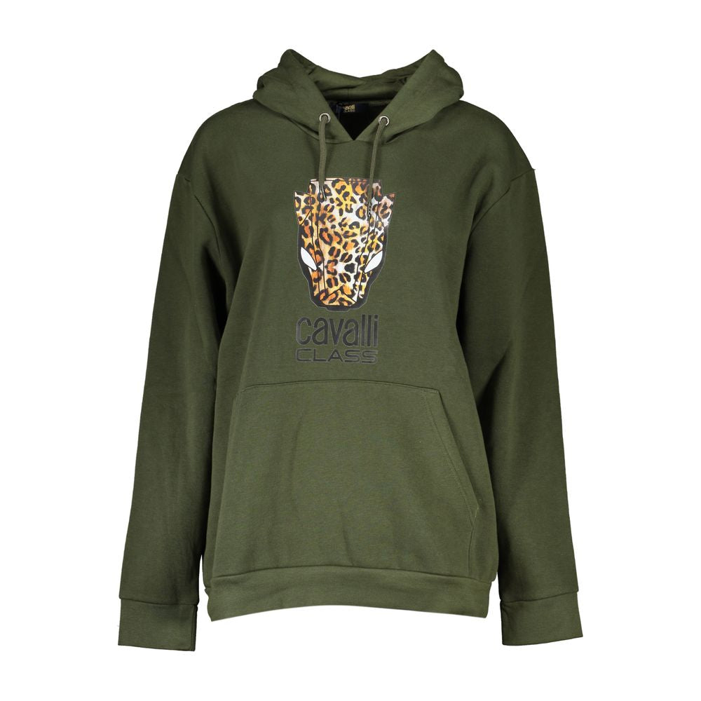 Sweat à capuche Green imprimé vert