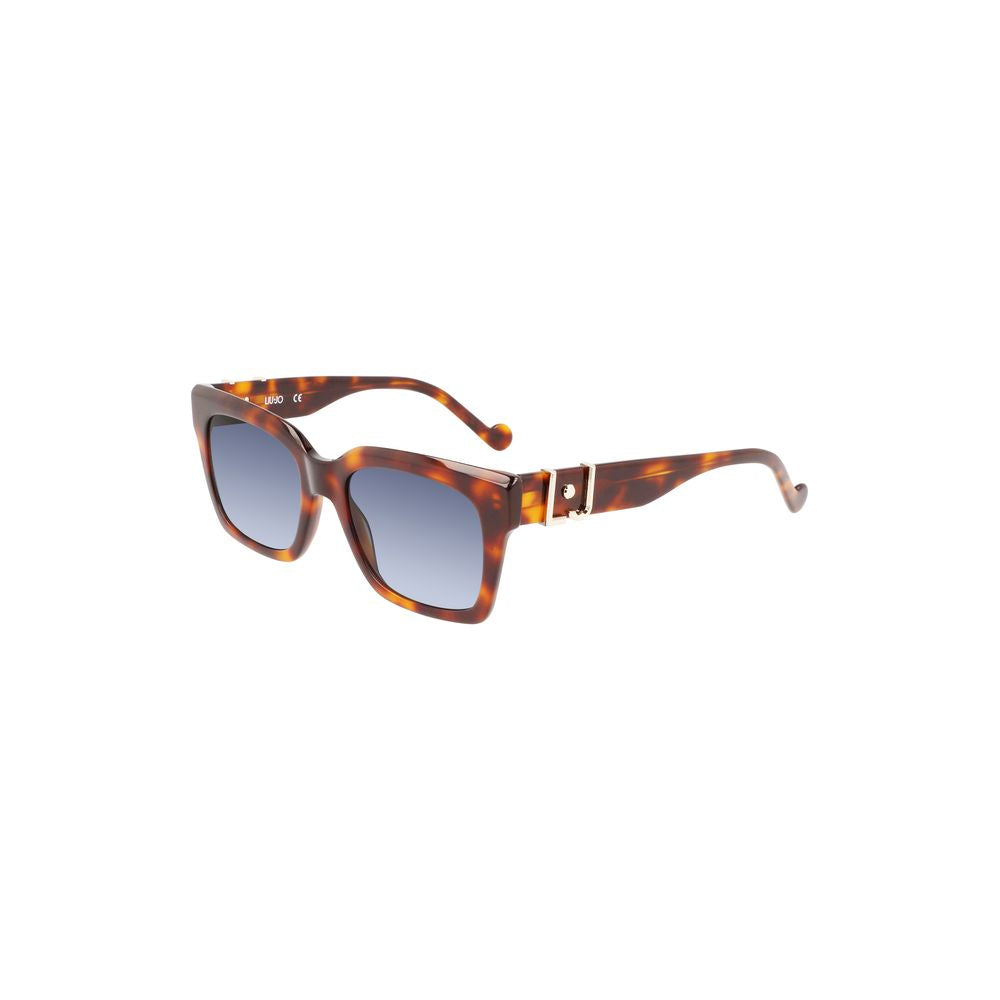 Lunettes Liu Jo rectangulaires brunes