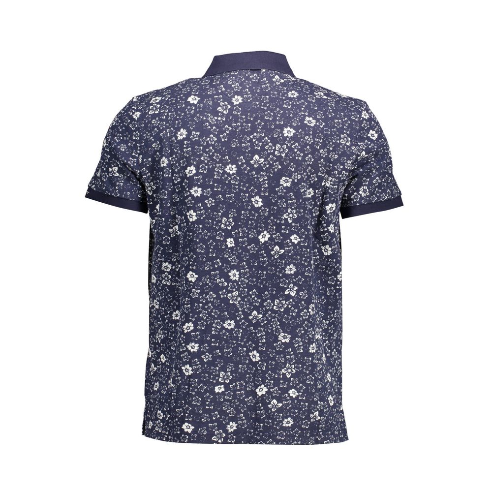 Polo Gant classique bleu