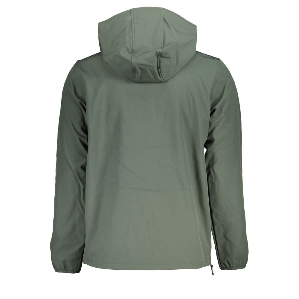 Veste Green modèle à capuche verte