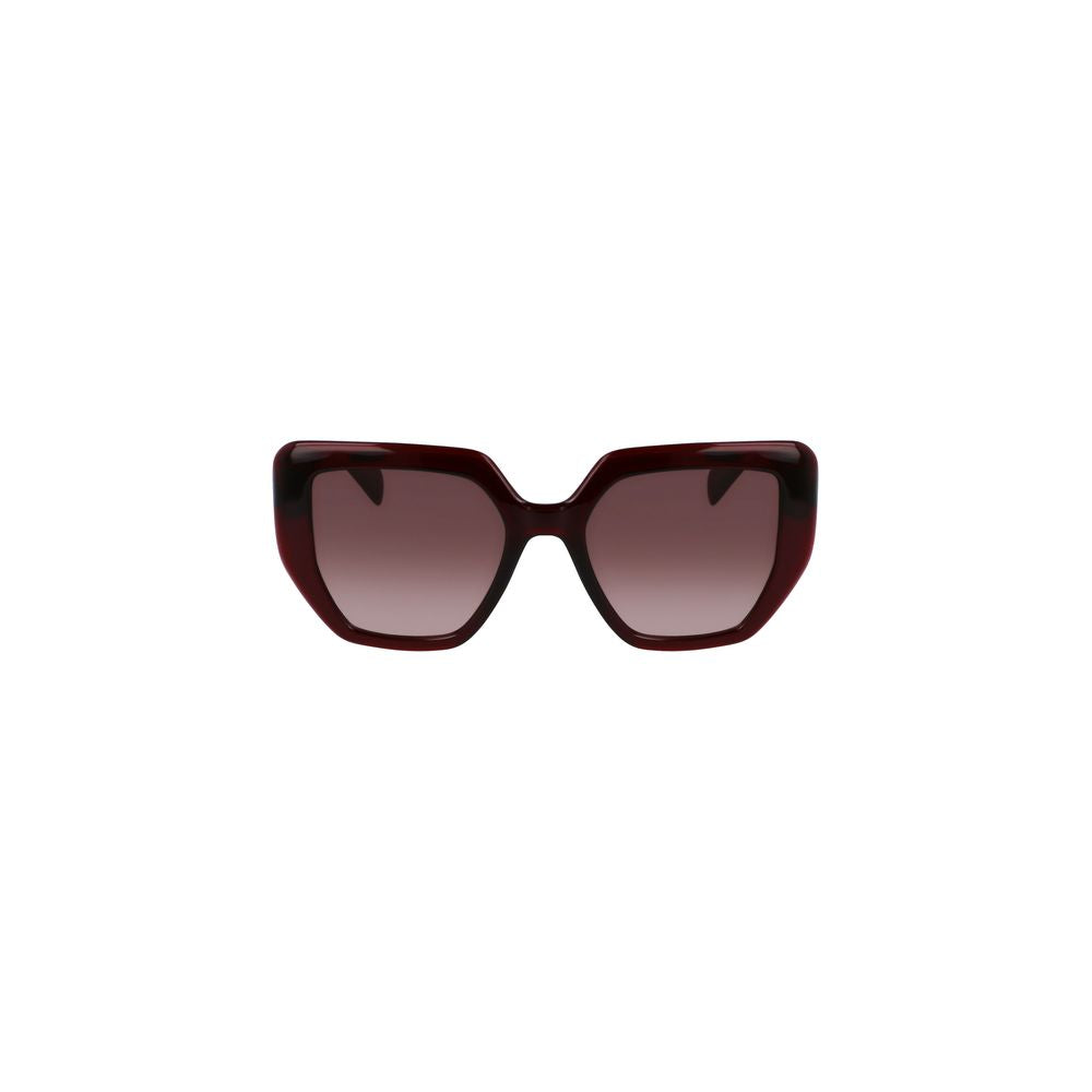 Lunettes Liu Jo carrées rouges