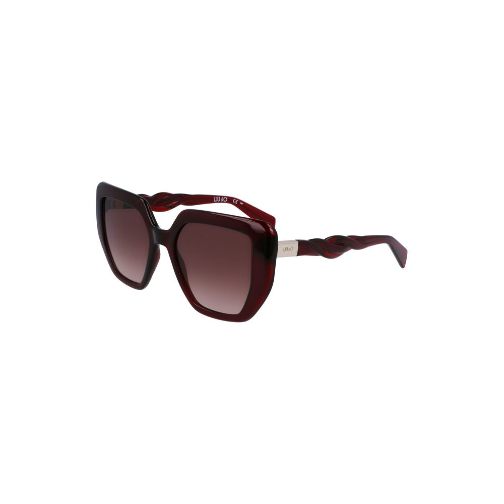 Lunettes Liu Jo carrées rouges