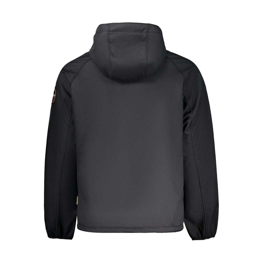 Veste noire à capuche
