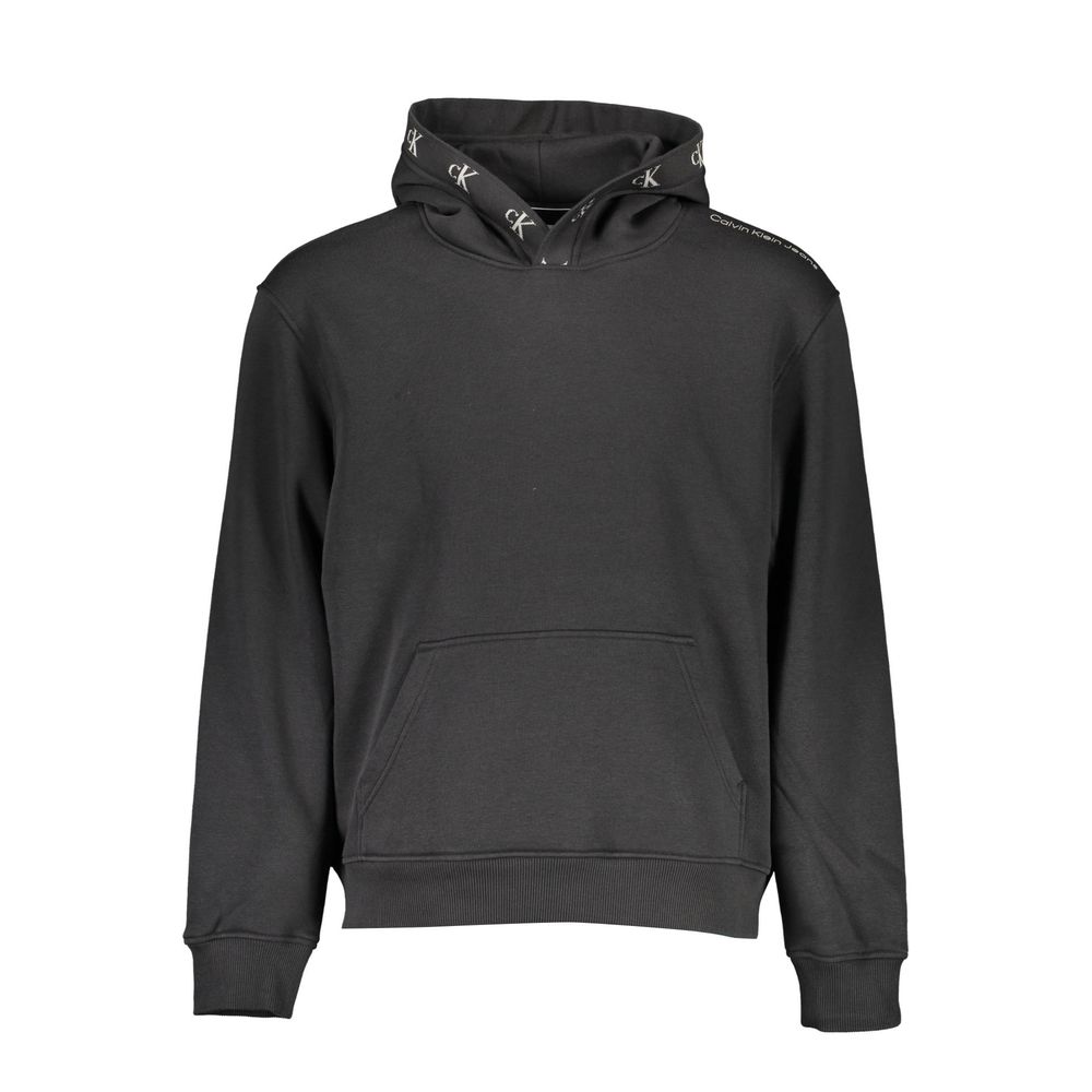 Sweat à capuche Calvin Klein noir