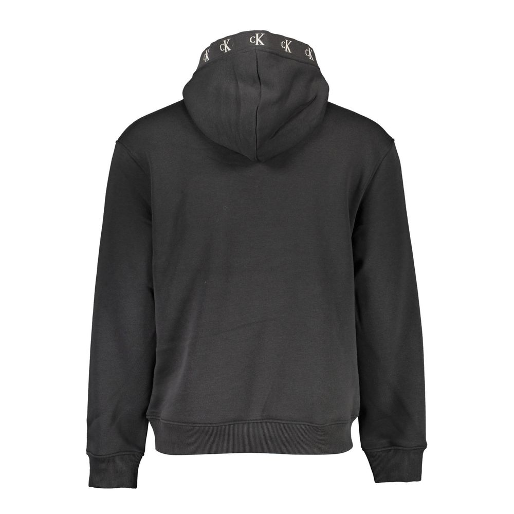 Sweat à capuche Calvin Klein noir