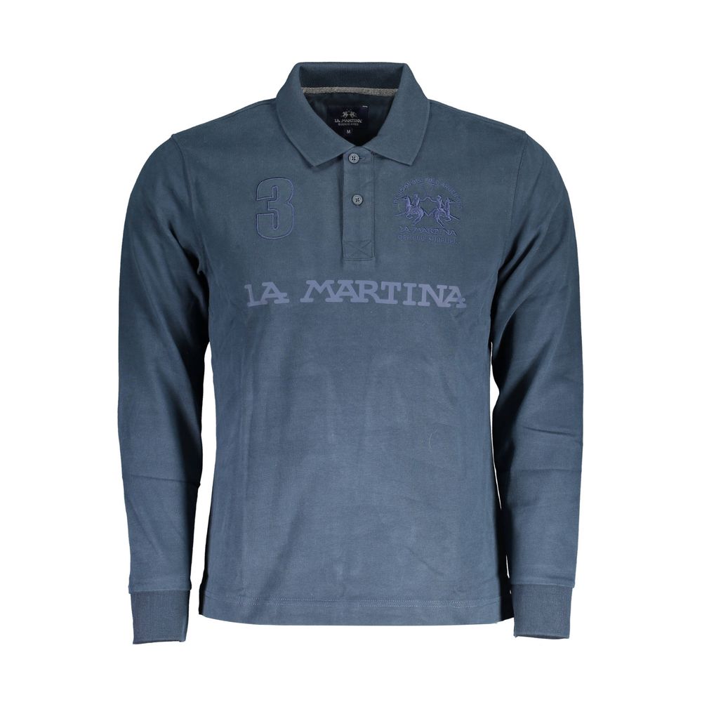 Polo La Martina bleu