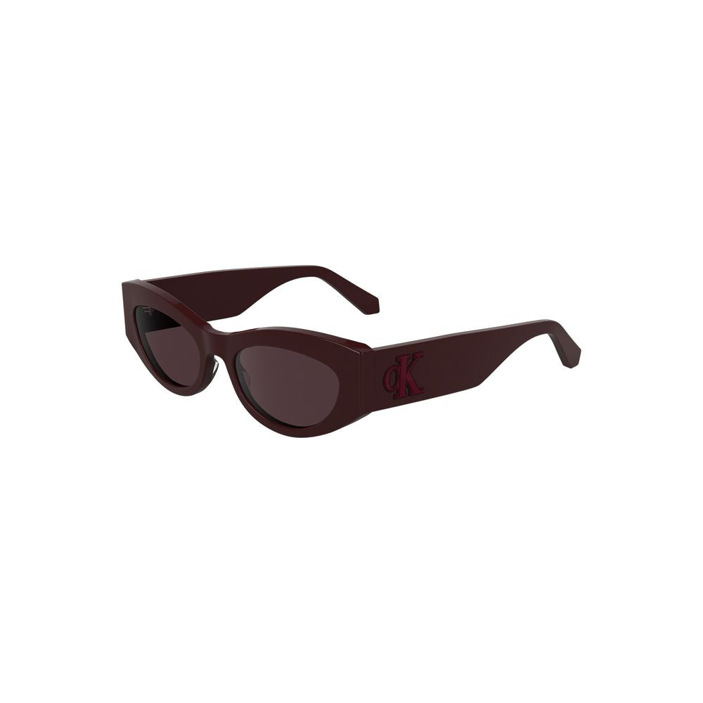 Lunettes de soleil Calvin Klein rouges