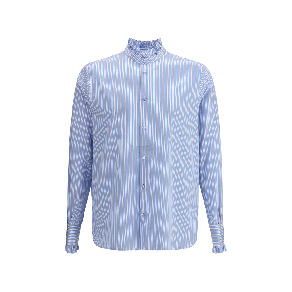 Chemise Valentino à plastron rayée multicolore