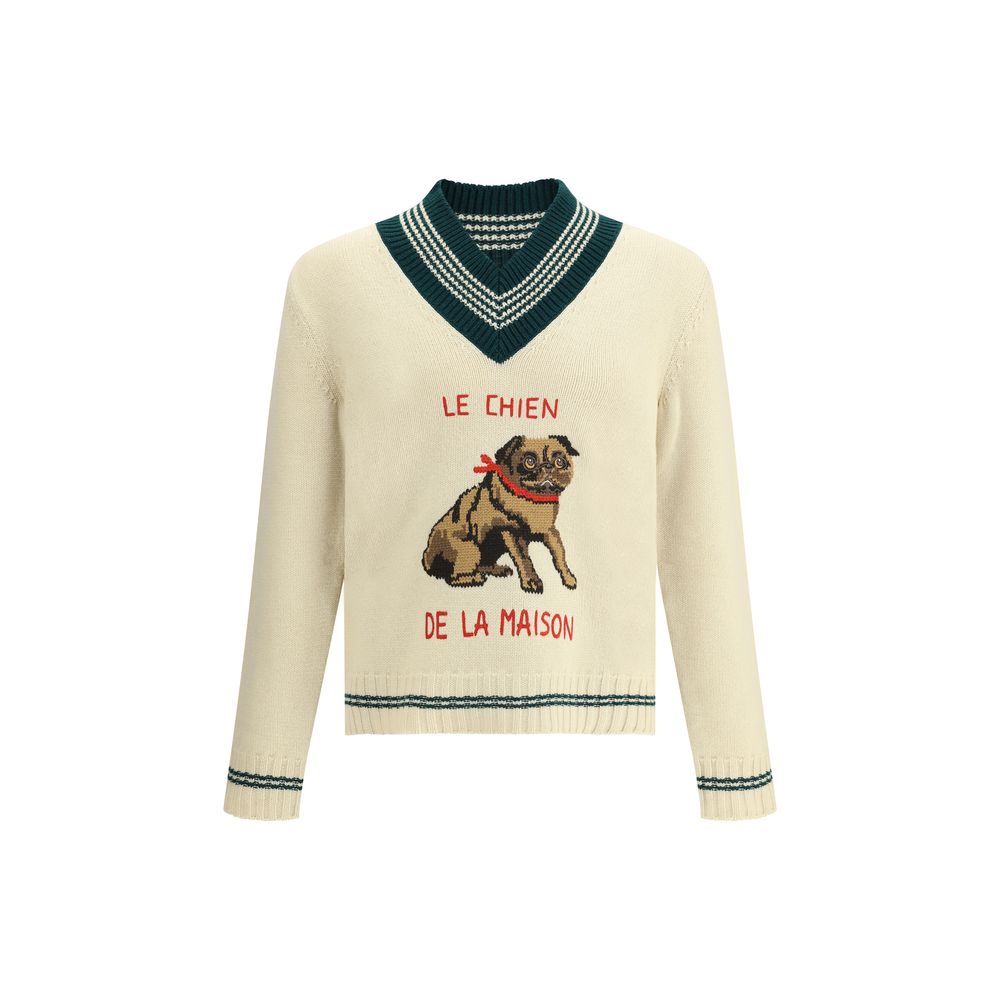 Pull Valentino Le Chien De La Maison gris