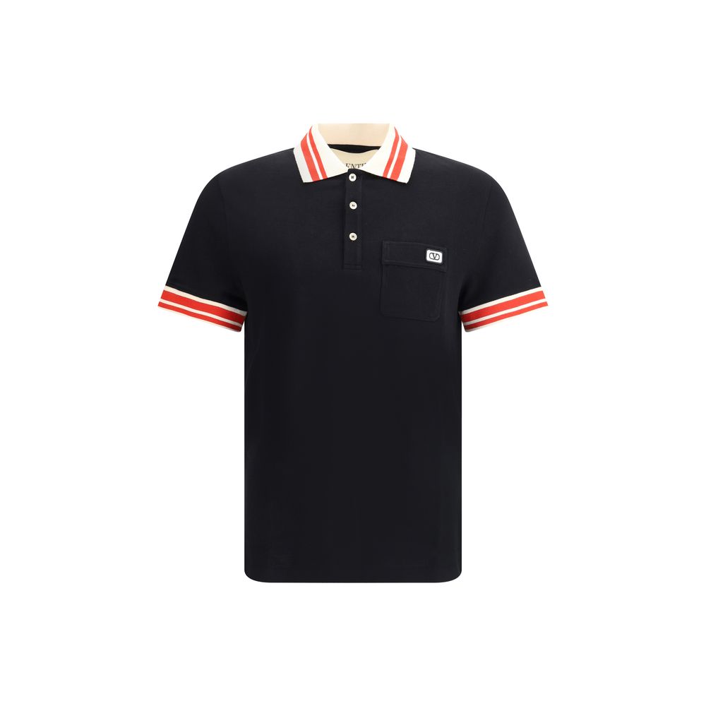 Pull Valentino Polo bleu